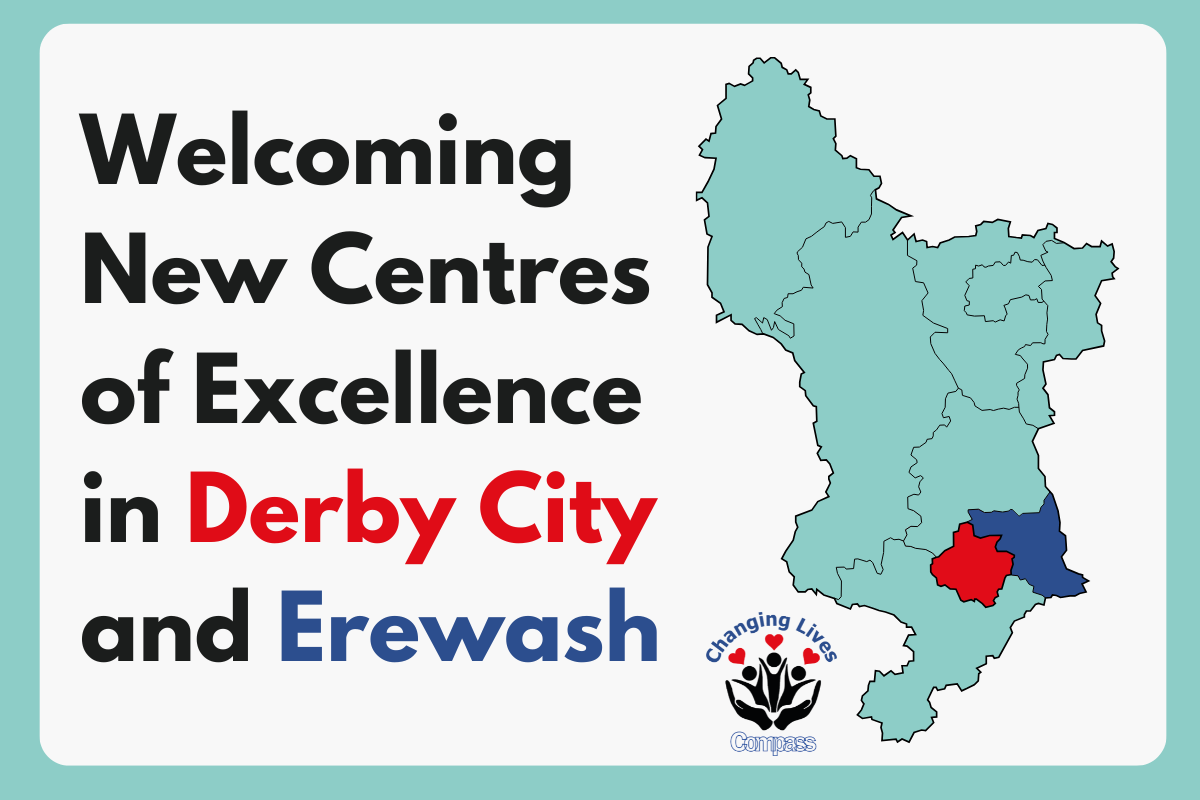 Welcoming New Centres of Excellence in Derby City and Erewash